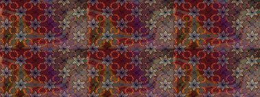 Moda baskıları için zarif bir şablon. Çiçekli bahar çiçekleri. Küçük renkli çiçekler. Küçük çiçekte güzel bir desen. Motley illüstrasyonu.