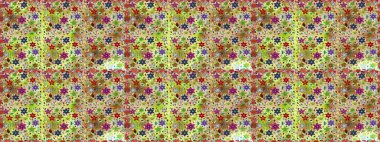 Arkaplan dokusu, duvar kağıdı, bej ve nötr renklerde çiçek teması. Soyut etnik raster kusursuz desen. Kabile sanatı boho baskısı, klasik çiçek arkaplanı.