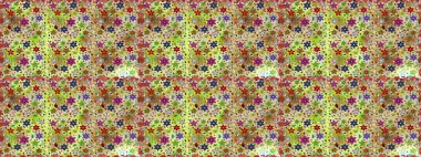 Arkaplan dokusu, duvar kağıdı, bej ve nötr renklerde çiçek teması. Soyut etnik raster kusursuz desen. Kabile sanatı boho baskısı, klasik çiçek arkaplanı.