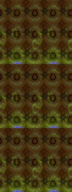 Nazikçe, rengarenk bahar çiçekleri. Çiçek ve yapraklı karalama şeklinde Raster çiçek deseni. Raster illüstrasyonu.