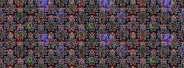 Moda baskıları için zarif bir şablon. Tarafsız çiçekli bahar çiçekleri. Küçük renkli çiçekler. Motley illüstrasyonu. Küçük çiçekte şirin desenler.