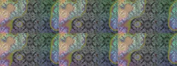 Raster - stok. Gri ve nötr çiçekli kusursuz desen, suluboya çiçek deseni, şirin çiçek, duvar kağıdı, kart veya kumaş için fayanslı.