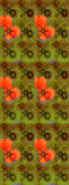 Tomurcukları çiçek olan sevimli bir çiçek deseni. Kumaş, tekstil, duvar kağıdı baskısı için. Eski usul. Eskiz geçmişi. Raster illüstrasyonu. Raster..