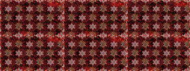 Düz Çiçek Elementleri Tasarımı. Çiçek deseni. Raster kusursuz. Güzel kumaş deseni. Renkli Bahar Teması Kusursuz Arkaplan.