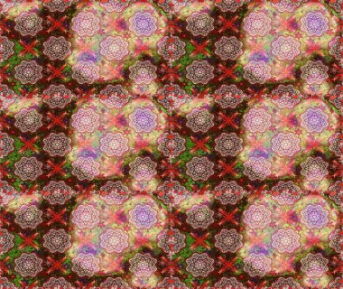 Seamless modeli. Ultrafashionable kumaş deseni. Raster resim. Organik motifi arka plan.