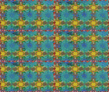 Suluboya kusursuz desen. Eski model. Çiçeğin suluboya çizimlerinin mükemmel deseni. Dekorasyon ve tasarım için güzel bir desen. Moda yazdırma.