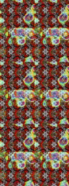 Gri, kahverengi ve kırmızı renkte çiçekler. Güzel çiçek deseni. Renkli Bahar Teması eskiz kalıbı. Düz Çiçek Elementleri Tasarımı.