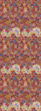 Kusursuz Vintage Çiçek Deseni. Raster Kalça dokusu deseni.