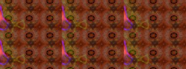 Raster Modaya uygun kumaş deseni. Renkli Bahar Teması eskiz kalıbı. Düz Çiçek Elementleri Tasarımı. Kahverengi renkli şirin çiçek deseni.