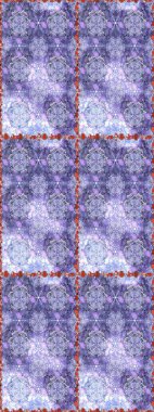 Çiçekli el, pürüzsüz desen çizmiş. Modern, menekşe rengi ve nötr raster arka plan duvar kağıdı çizimi, klasik çizgili, desenli desenli çiçekler, çiçekli süsler..