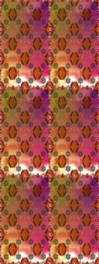 Raster illustration. Seamless floral pattern in folk style with flowers, leaves. Hand drawn.