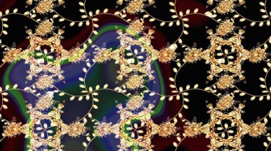 Doğum günü kartı ya da düğün davetiyesi. Siyah, kahverengi ve bej renklerde. Suluboya çiçek buketi. Çiçekli tebrik kartı. Raster illüstrasyonu. Çiçek arka planı.