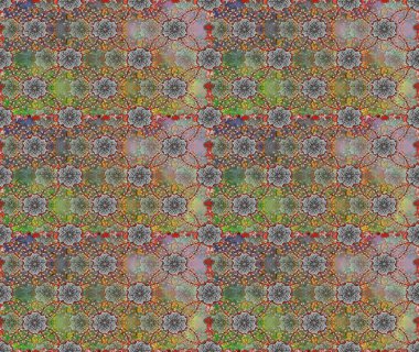 Düz Çiçek Elementleri Tasarımı. Sevimli çiçek raster deseni. Renkli Yaz Temalı Kusursuz Arkaplan. Modaya uygun kumaş deseni.