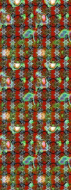 Raster illüstrasyonu. Yaprak ve çiçeklerin suluboya resimleri, renkler üzerine çizimler. Nazikçe, rengarenk bahar çiçekleri.