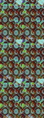 Renkli çiçekler. Raster illüstrasyonundaki çiçek desenli çizim. Renkli Bahar Teması eskiz kalıbı. Düz Çiçek Elementleri Tasarımı.