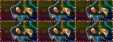 Kahverengi ve gri renkli çiçekler. Kumaş desenli papatya çiçekleri ayrıntıları.