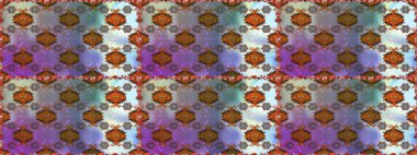 Süslü, dikişsiz, soyut çiçeklerle süslenmiş. Şekillendirilmiş çiçeklerle kusursuz desen. Çiçek deseni duvar kağıdı, şablon dolguları ve web sayfası arkaplanı için kullanılabilir.