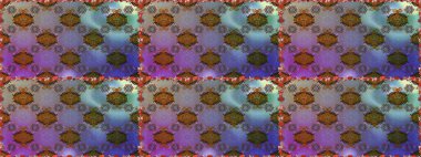 Çiçekli zambaklar kusursuz bir arka plan. Parlak çiçekli kolaj çiçekleri kahverengi ve gri. Çiçek tasarımı için inanılmaz kolaj cennet tarzı..