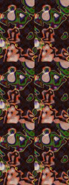 Çiçekli bahar çiçekleri. Motley illüstrasyonu. Moda baskıları için zarif bir şablon. Robot resim. Küçük çiçekte güzel bir desen. Küçük renkli çiçekler..