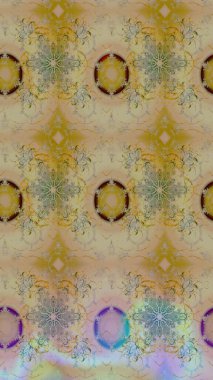 Küçük çiçekteki sevimli çiçek deseni. Renkli çiçekler. Raster illüstrasyonu.