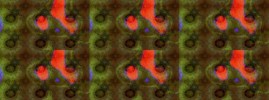 Modern stil dokusu. Çiçek desenli raster, kahverengi çizgi grafik deseni soyut raster arkaplan.