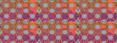 Raster illüstrasyonunda kusursuz çiçek deseni. Gri renkli çiçekler.