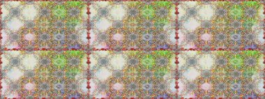 Gri ve nötr renkte çiçekler. Raster illüstrasyonunda kusursuz çiçek deseni. Renkli Bahar Temalı Kusursuz Arkaplan. Düz Çiçek Elementleri Tasarımı.