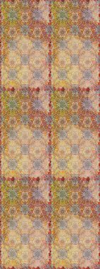 Varisolobej ve kahverengi, pürüzsüz çizimler. Küçük çiçekteki sevimli çiçek deseni. Birçok bej ve kahverengi soyut çiçekli tropik, pürüzsüz desen.