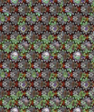 Eski usul küçük çiçekli şirin bir eskiz deseni. Moda arka planında parlak buketler. Kumaş, duvar kağıdı ve kağıt üzerine baskı yapmak için gelişen arka plan. Raster illüstrasyonu.