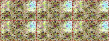 Şatafatlı bahar bahçesi dokusu. Çiçek deseni. Tarafsız renklerde çiçeksiz. Tarafsız renklerde çiçekler. Raster illüstrasyonu.