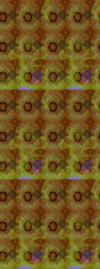 Düz Çiçek Elementleri Tasarımı. Renkli Yaz Temalı eskiz kalıbı. Yazdır. Güzel eskiz şekli. Güzel kumaş deseni. Raster çiçekli arka plan.