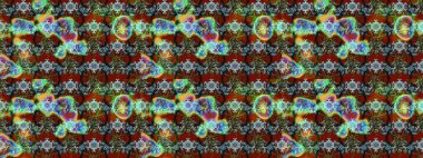 Zarif, parlak ve çiçek desenli tasarım. Raster. Sabıka baskıları, bebek kıyafetleri, duvar kâğıtları, paket kutuları vb..