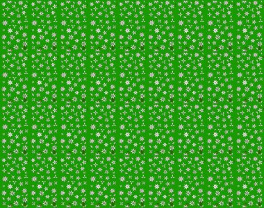 Arkaplan dokusu, duvar kağıdı, yeşil renkli çiçek teması. Kabile sanatı boho baskısı, klasik çiçek arkaplanı. Soyut etnik raster çizim kalıbı.