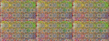 Kusursuz çiçek deseni. Raster illüstrasyonu. Raster illüstrasyonu. Asya tekstil tarzında. Gri ve nötr renkte çiçekler.