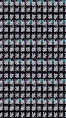 Güzel kumaş deseni. Çiçek arkaplan. Çizim raster deseni.