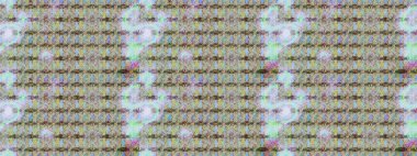 Suluboya elle çizilmiş çiçek desenli eskiz deseni. Parlak renkli fantezi çiçekleri, yapraklar, tarafsız renklerde tomurcuklar.