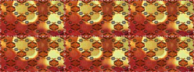 Raster illüstrasyonu. Güzel kumaş deseni. Bahar çiçekli, dikişsiz çiçek deseni..