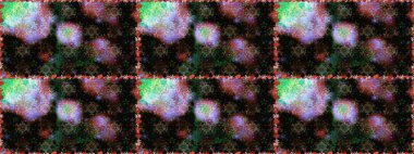 Renkli Bahar Temalı Kusursuz Arkaplan. Sevimli çiçek raster deseni. Siyah ve kahverengi renkte çiçekler. Düz Çiçek Elementleri Tasarımı.