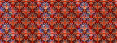 Çiçek kırmızısı eskiz deseni. Raster Yumuşak kumaş deseni. Klasik taslak çizimi. Raster çiçek izi..