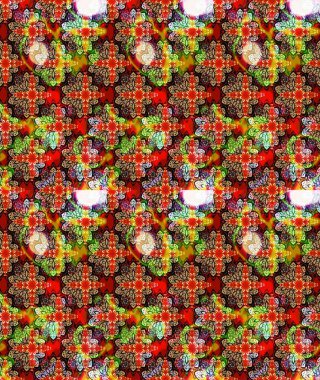 Of doodle elements. Hand drawn Raster illustration. Sketch flower pattern can be used for wallpaper, website background, wrapping paper, invitation, flyer, banner or website.