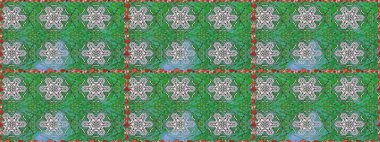 Doodle unsurları. Sorunsuz çiçek deseni kaydırma kağıt, davet, el ilanı, afiş veya Web sitesi Web sitesi arka plan duvar kağıdı için kullanılabilir. Elle çizilmiş Raster illüstrasyon.