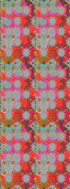 Raster illüstrasyonu. Gri renklerde. Anti-stres için Raster soyut şablon sayfası.