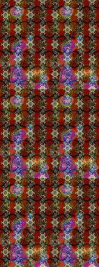 Düz Çiçek Elementleri Tasarımı. Renkli Bahar Teması eskiz kalıbı. Raster güzel kumaş deseni çiziyor. Çiçek deseni.