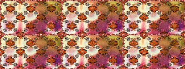 Küçük çiçekteki sevimli çiçek deseni. Raster illüstrasyonu. Kahverengi ve bej renkli çiçekler.