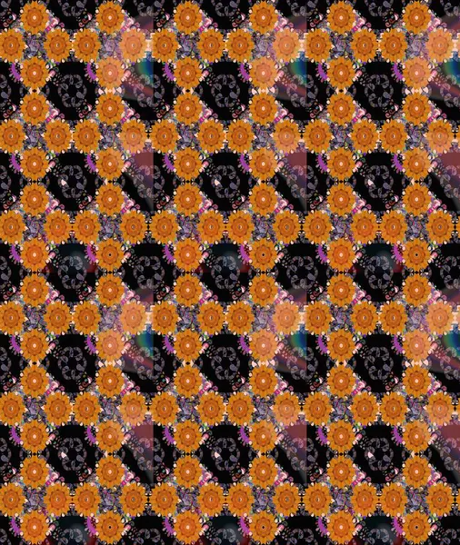 Çiçekli tebrik kartı. Raster illüstrasyonu. Doğum günü kartı ya da düğün davetiyesi. Çiçek arkaplan. Suluboya çiçek buketi. Turuncu renklerde.