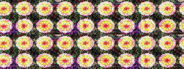 Çiçekli çiçek deseni, suluboya. Raster deseni. Süslü kumaş deseni.