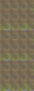 Raster illüstrasyonundaki çiçek desenli çizim. Renkli Yaz Temalı eskiz kalıbı. Kahverengi renkli çiçekler. Düz Çiçek Elementleri Tasarımı.