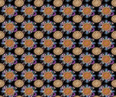 Güzel kumaş deseni. Düz Çiçek Elementleri Tasarımı. Güzel eskiz şekli. Yazdır. Raster çiçekli arka plan. Renkli Yaz Teması çizim şablonu.