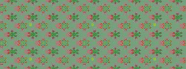 Sevgililer günü ve tebrik kartı konsepti için şık bir davetiye. Üst manzara, yumuşak stil. Çiçek kompozisyonu, el boyası, hassas şablon. Yeşil renkte manzaralı çiçek deseni.