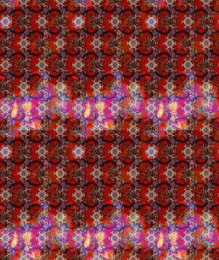 Yumuşak, yaz çiçekli arka plan. Çiçekli karalama şeklinde Raster çiçek deseni. Kahverengi renkte çiçekler.